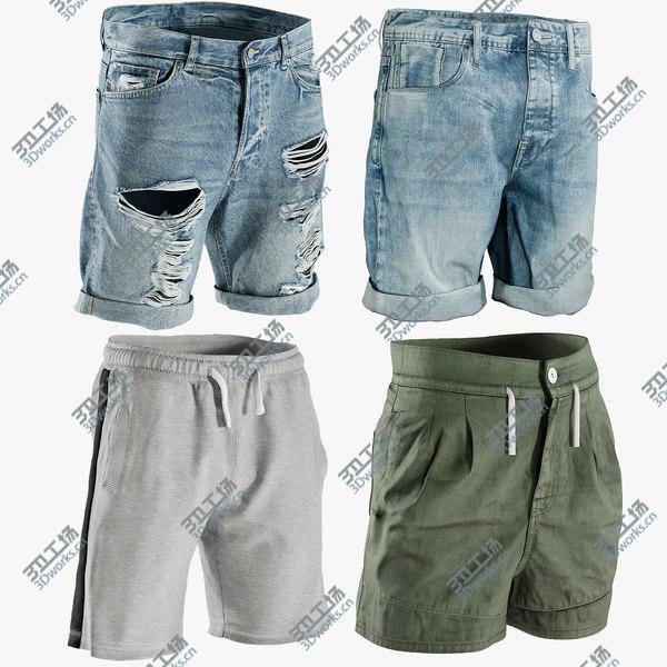 images/goods_img/20210312/3D model Men's Shorts Collection 3/1.jpg